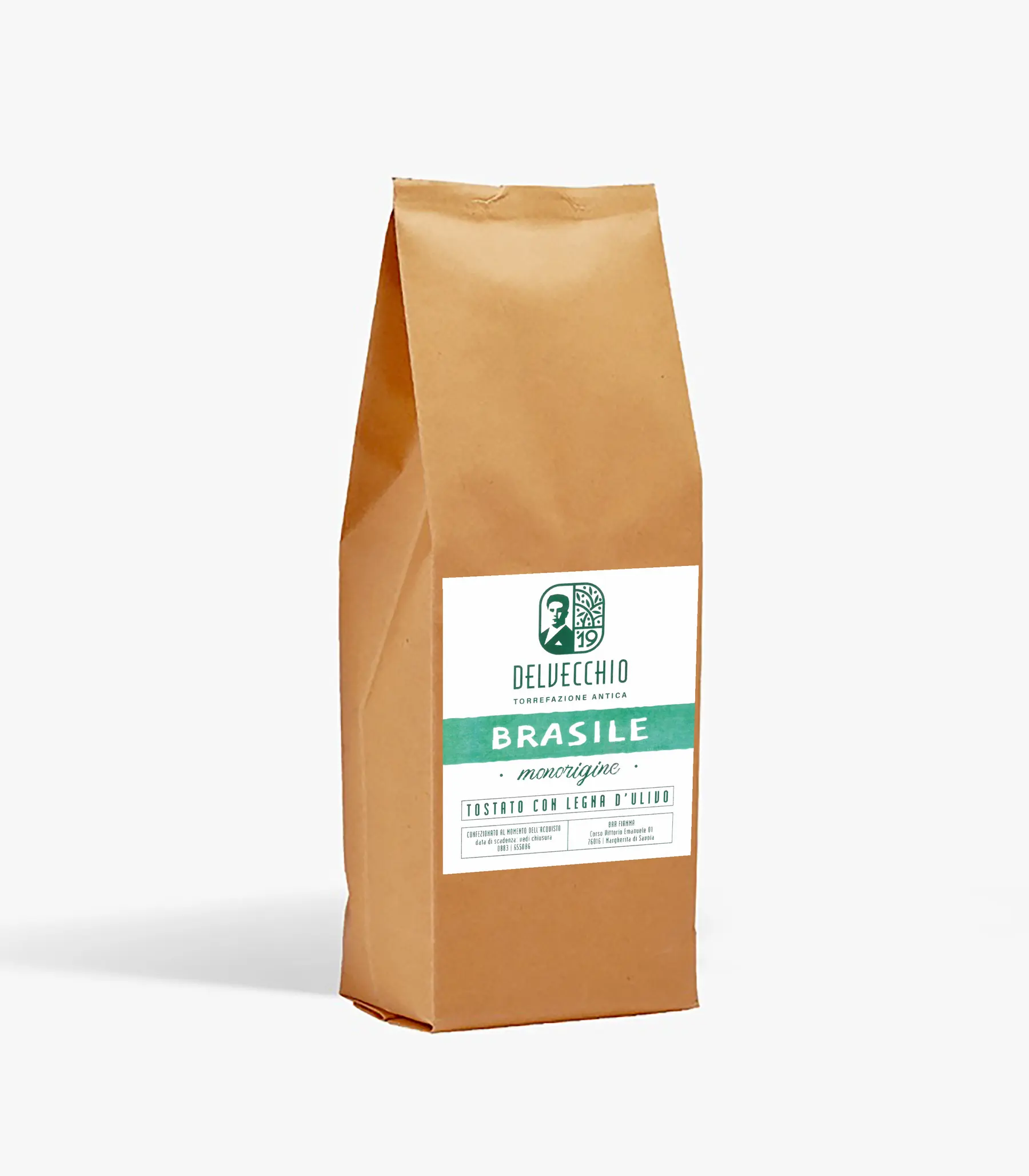 Caffè monorigine Brasile Santos 250 g