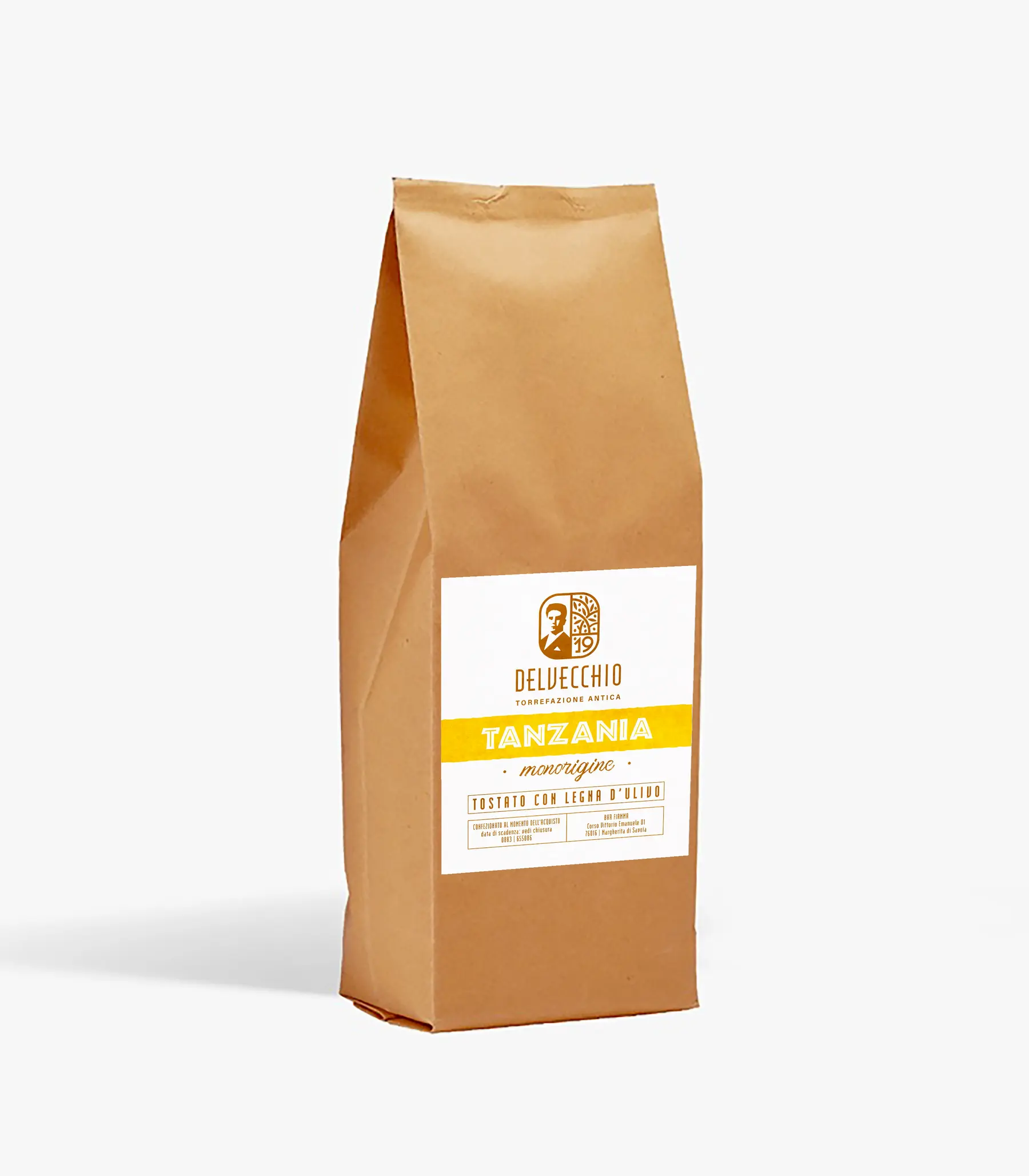 Caffè monorigine Tanzania 250 g